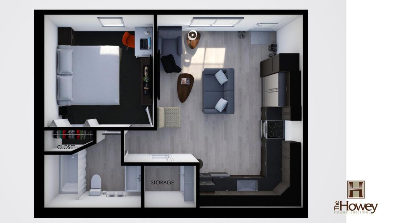 רד לייק Howey Bay Motel מראה חיצוני תמונה